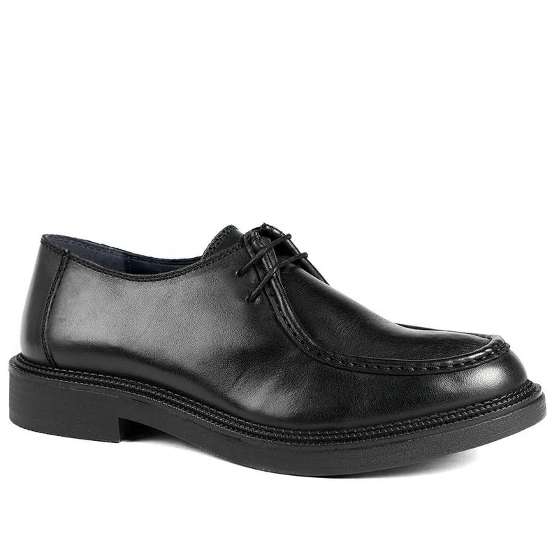 Karson Stitched Upper Smart Leather Shoes - KARSON / 328 311