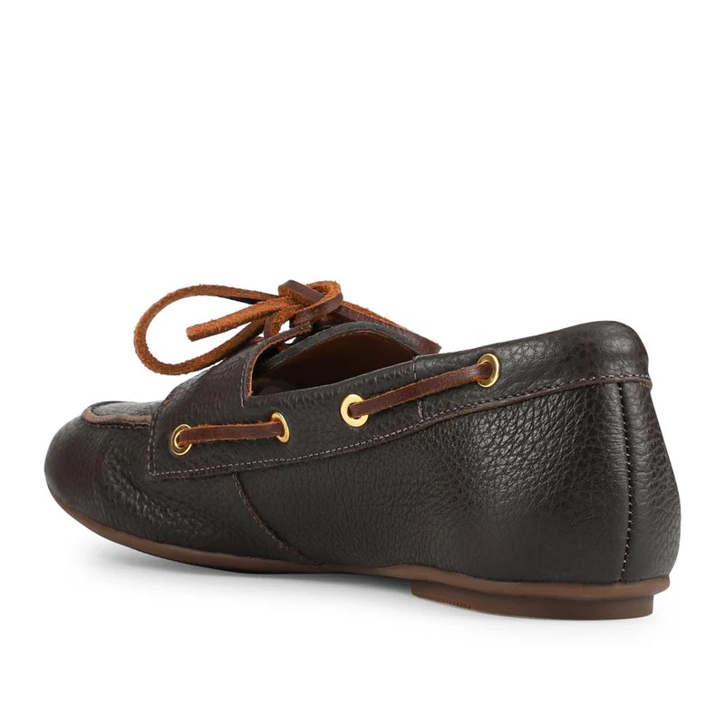 Perissa Leather Loafers - PERISSA / 328 377 - Brown Leather