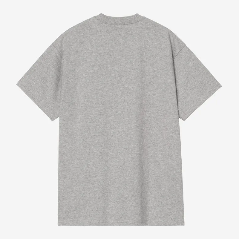 Carhartt WIP Herren Fairplay T-Shirt | Grau meliert
