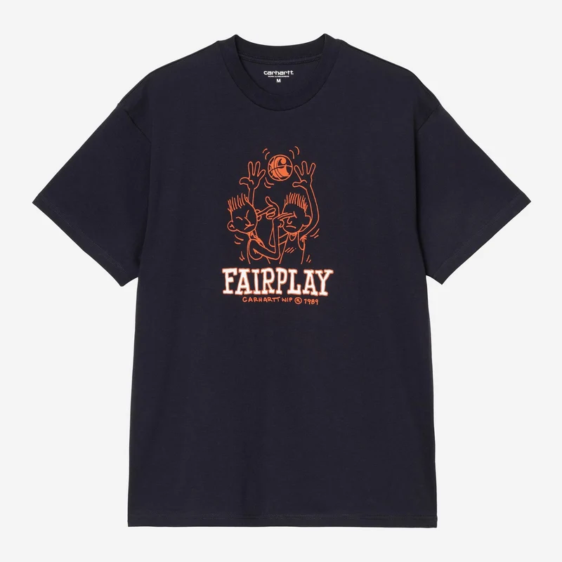 Carhartt WIP Herren Fairplay T-Shirt | Dunkelblau