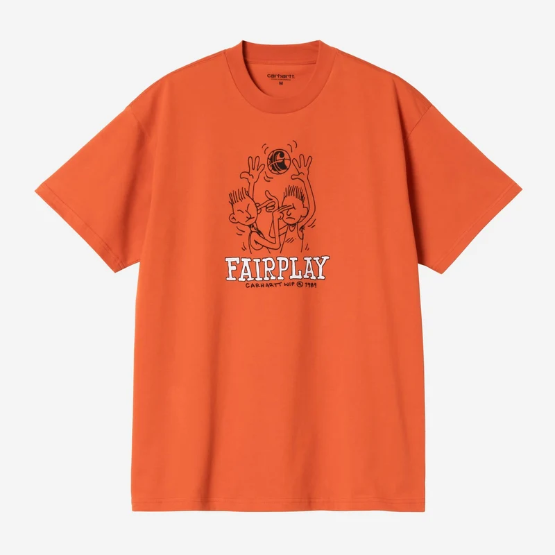 Carhartt WIP Herren Fairplay T-Shirt | Persimmon