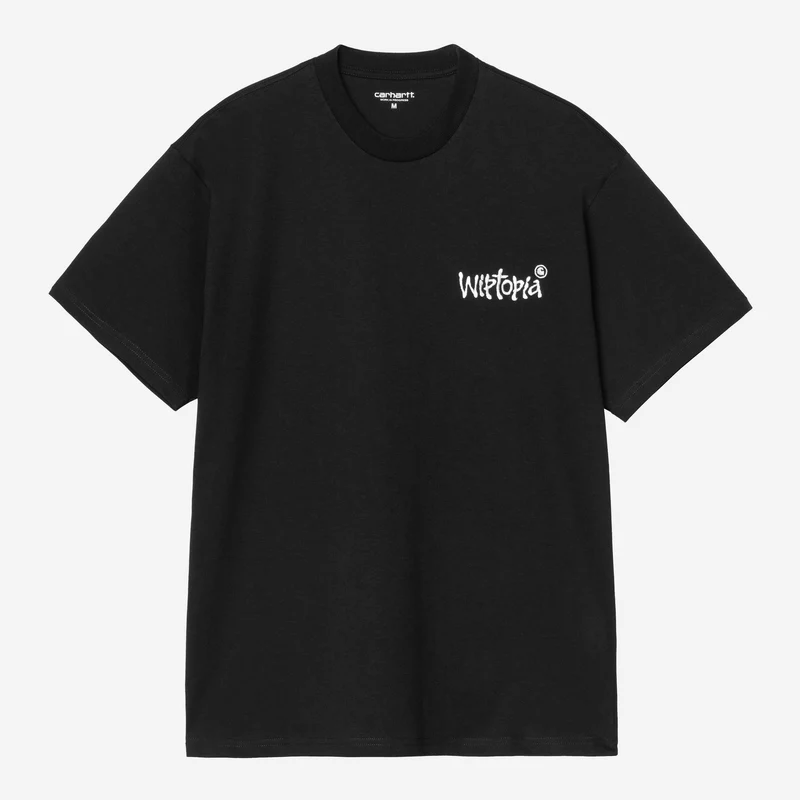 Carhartt WIP Herren Wiptopia Script T-Shirt | Schwarz