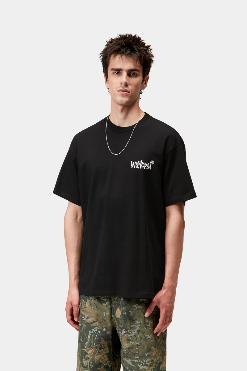 Carhartt WIP Herren Wiptopia Script T-Shirt | Schwarz