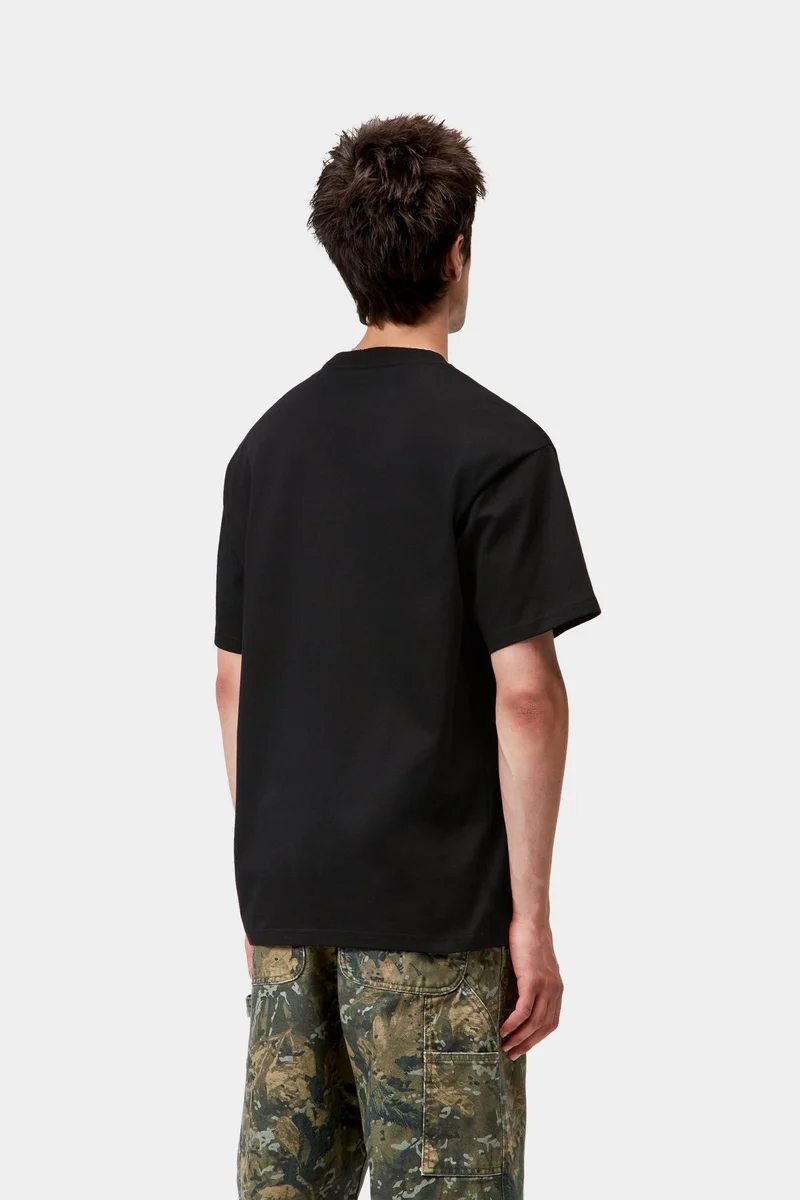 Carhartt WIP Herren Wiptopia Script T-Shirt | Schwarz