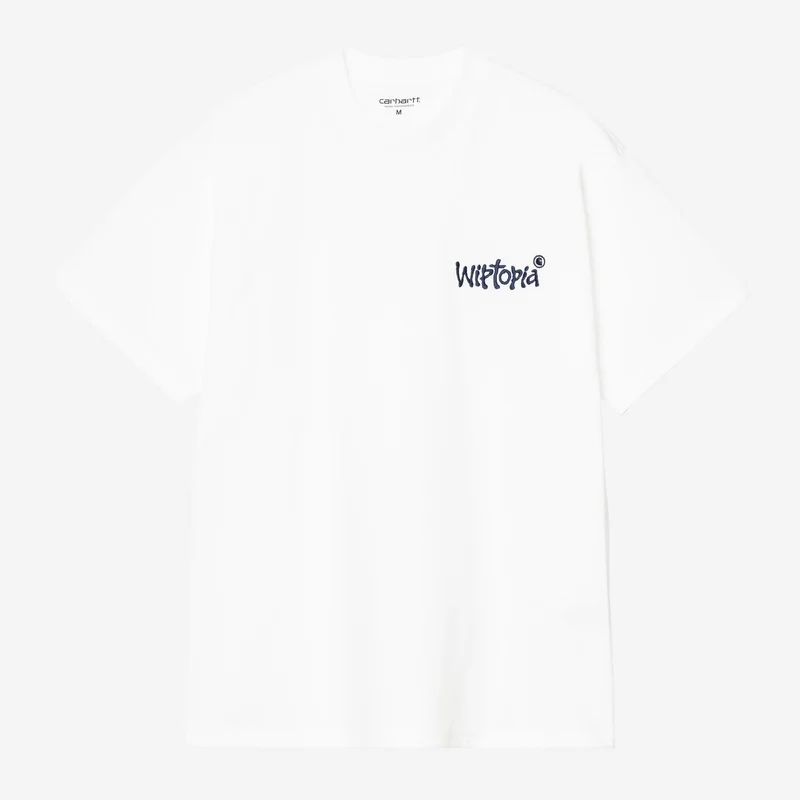 Carhartt WIP Herren Wiptopia Script T-Shirt | Weiß