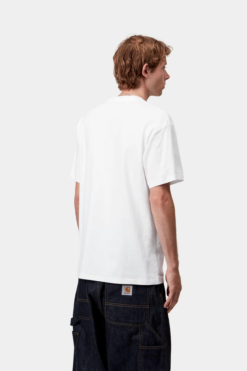Carhartt WIP Herren Wiptopia Script T-Shirt | Weiß
