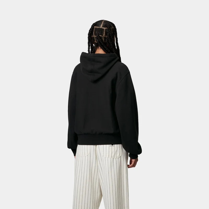 Carhartt WIP Frauen American Script Sweatshirt | Schwarz