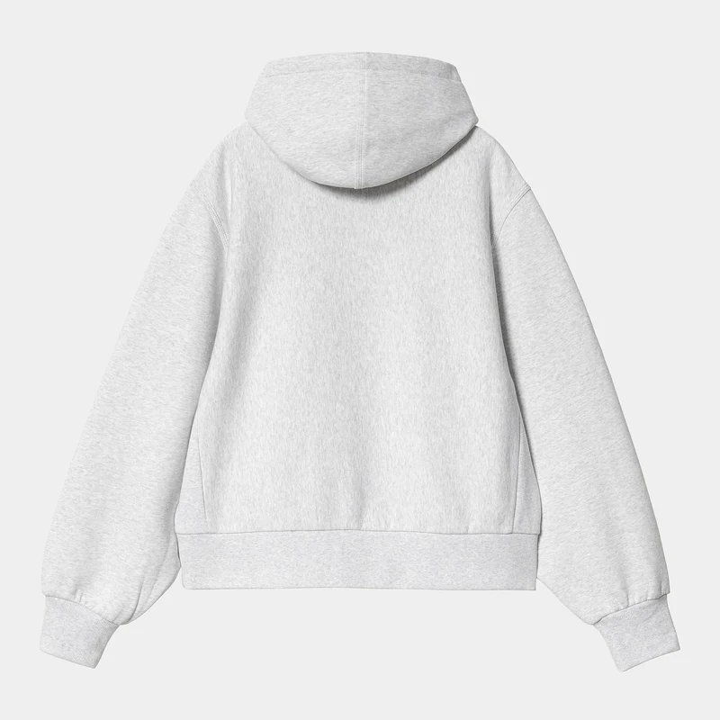 Carhartt WIP Frauen American Script Sweatshirt | Aschgrau meliert