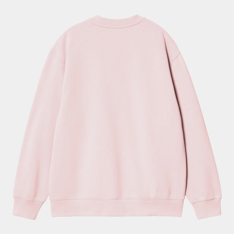 Carhartt WIP Frauen Carhartt Sweat Top | Air Pink / Wax