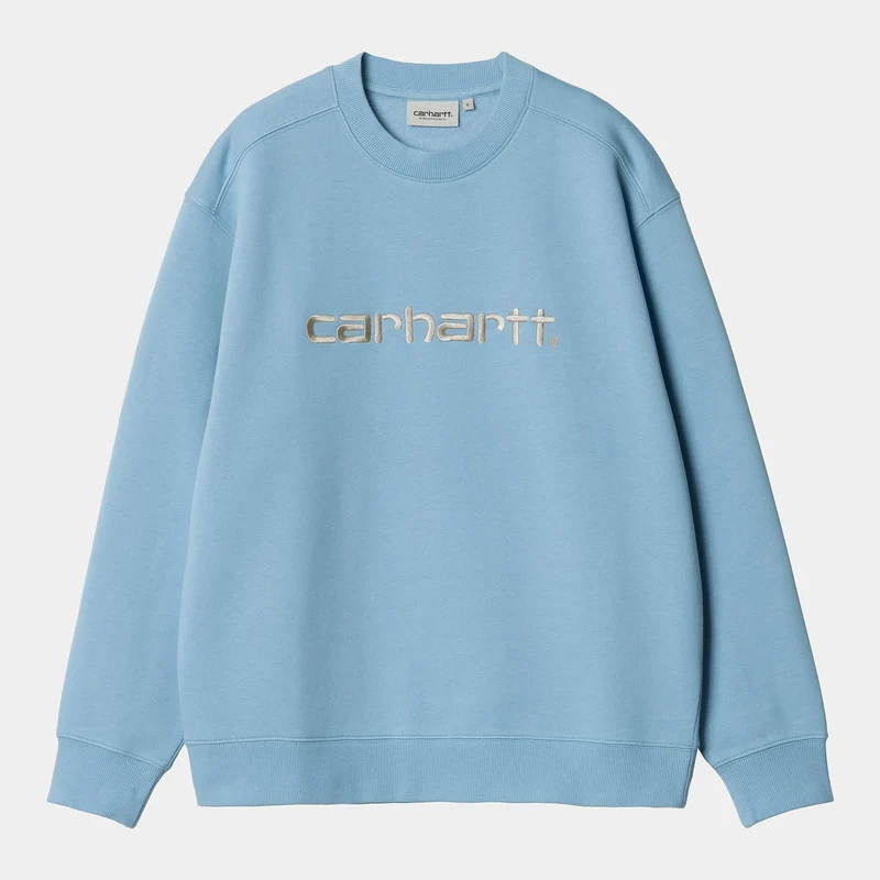 Carhartt WIP Frauen Carhartt Sweat Top | Bluebird / Fleur De Sel