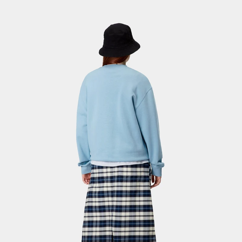 Carhartt WIP Frauen Carhartt Sweat Top | Bluebird / Fleur De Sel
