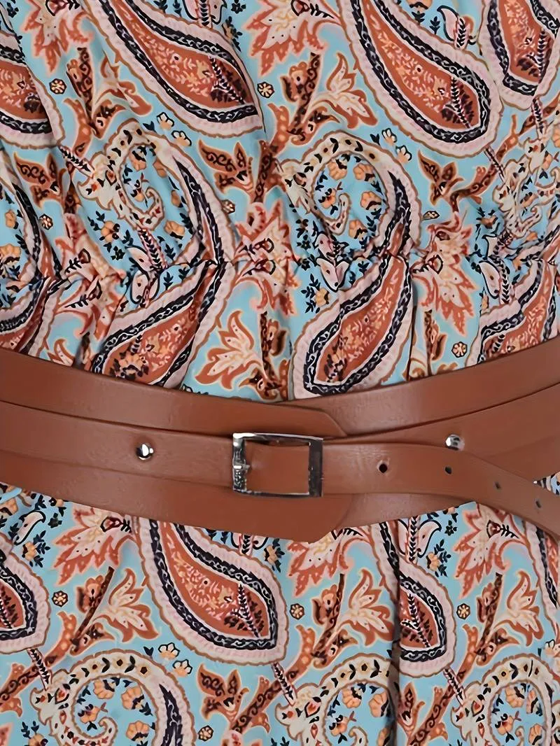 Sadera | Blumiges Maxikleid für Frauen