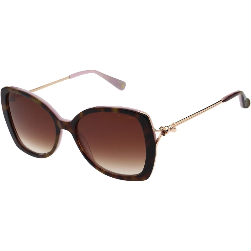 Ted Baker Vallie Sonnenbrille | Klassisches Schildpattrosa