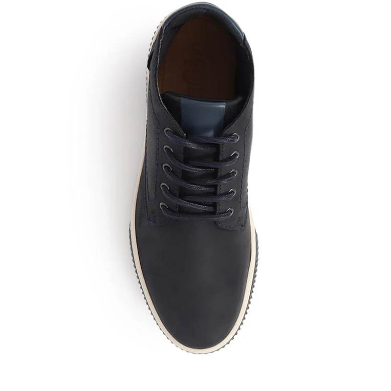 Dorset Leather Chukka Boots - DORSET / 325 901 - Navy
