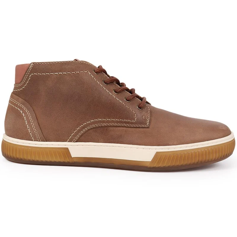 Dorset Leather Chukka Boots - DORSET / 325 901 - Tobacco