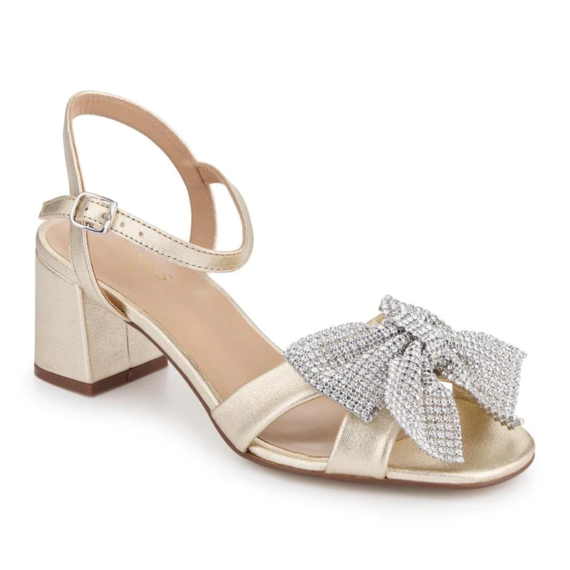 Juliana Smart Buckled Leather Sandals - JULIANA / 328 216