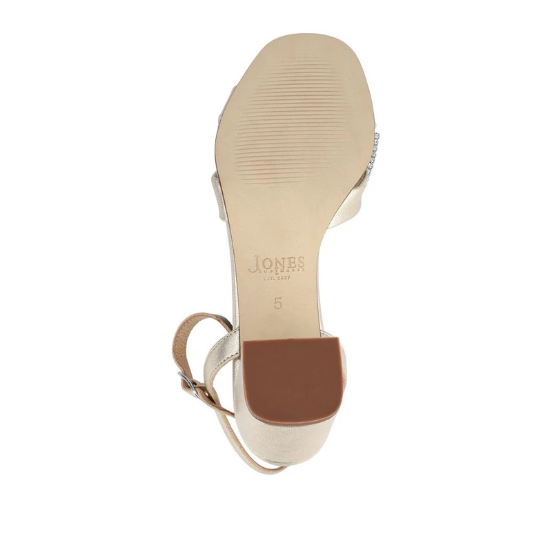 Juliana Smart Buckled Leather Sandals - JULIANA / 328 216 - Soft Gold