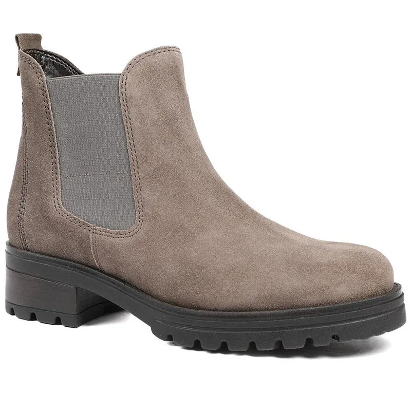 Sallis Chunky Leather Chelsea Boots - GAB40535 / 327 566