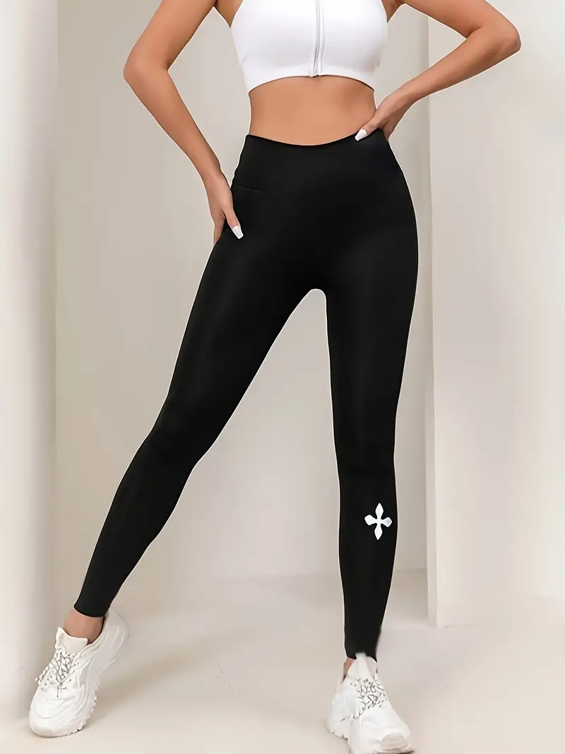 Gekürzte | Workout Leggings mit hoher Taille