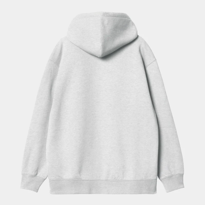 Carhartt WIP Frauen Carhartt Sweat Hoodie | Ash Heather / Air Green