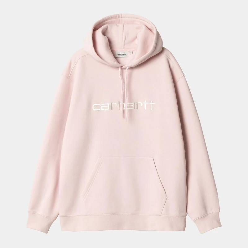 Carhartt WIP Frauen Carhartt Sweat Hoodie | Air Pink / Wachs