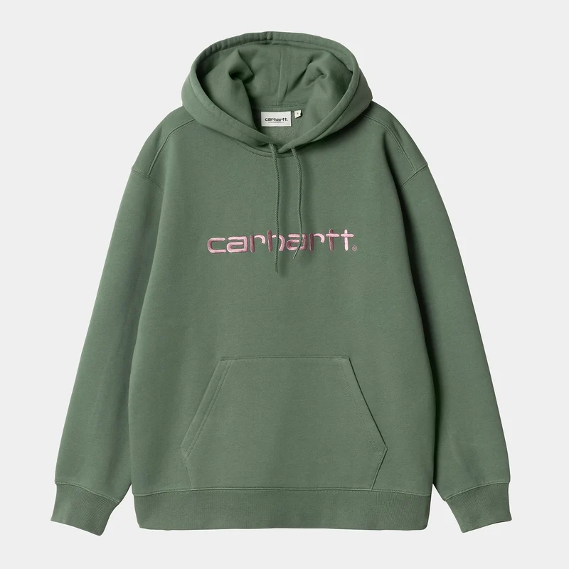Carhartt WIP Frauen Carhartt Sweat Hoodie | Park / Hortensia