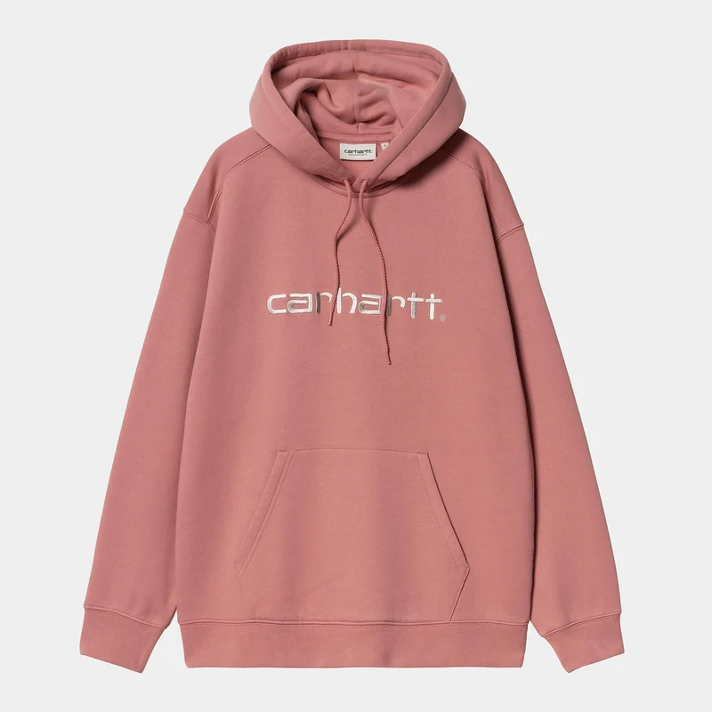 Carhartt WIP Frauen Carhartt Sweat Hoodie | Altrosa / Mondstrahl