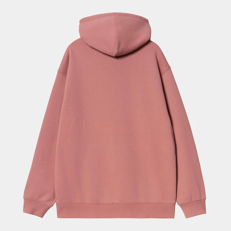 Carhartt WIP Frauen Carhartt Sweat Hoodie | Altrosa / Mondstrahl