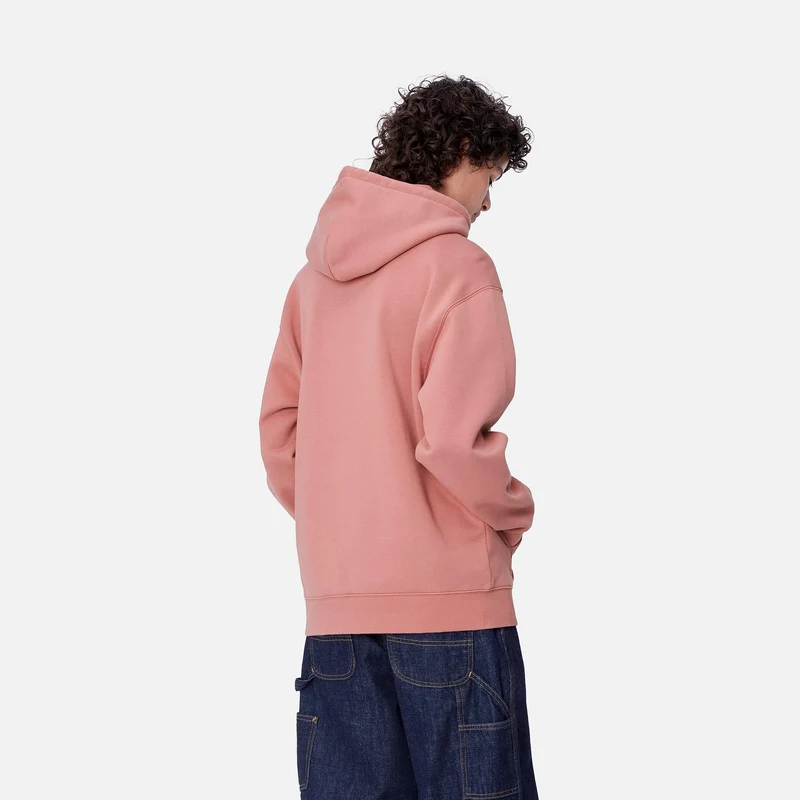 Carhartt WIP Frauen Carhartt Sweat Hoodie | Altrosa / Mondstrahl