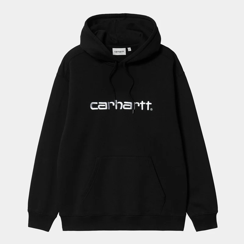 Carhartt WIP Frauen Carhartt Sweat Hoodie | Schwarz / Weiß