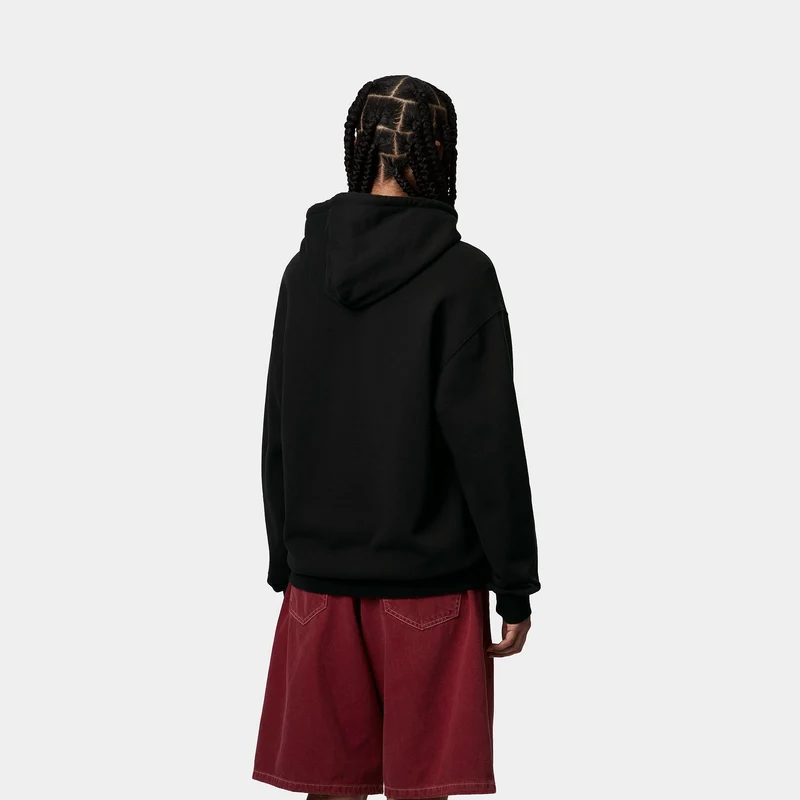 Carhartt WIP Frauen Carhartt Sweat Hoodie | Schwarz / Weiß