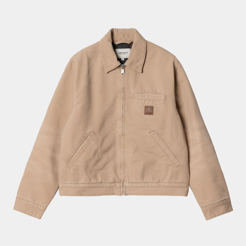 Carhartt WIP Dayton Jacke für Damen | Dusty Hamilton Brown Stone Canvas