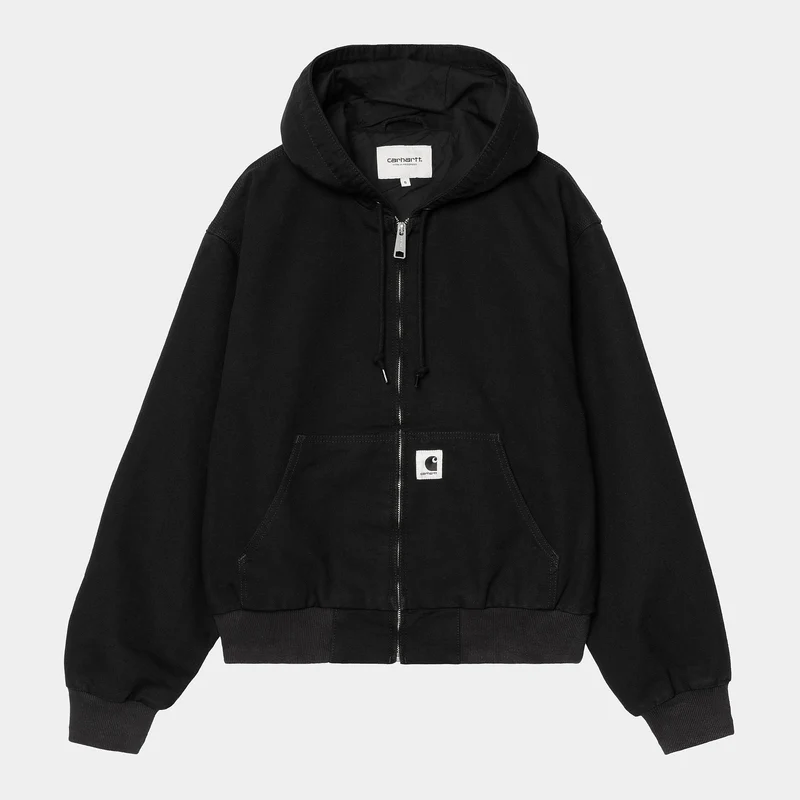 Carhartt WIP Frauen OG Active Jacke | Schwarz gewaschen