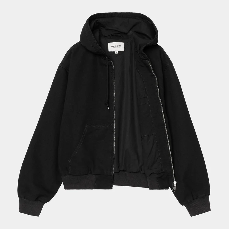 Carhartt WIP Frauen OG Active Jacke | Schwarz gewaschen