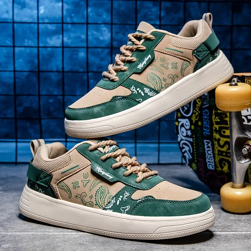 Weber - Bedruckte Schnürschuh-Sneaker