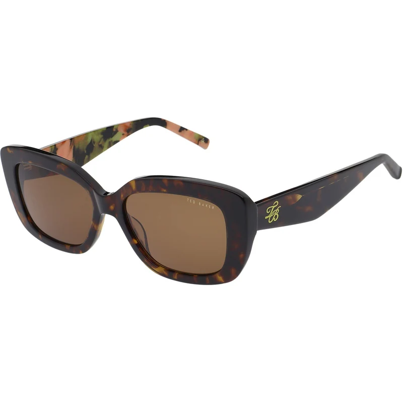 Ted Baker Sommer-Sonnenbrille | Schildpatt-Blumenmuster