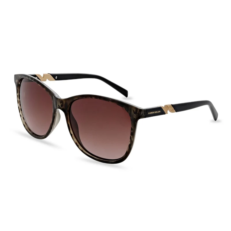 Karen Millen KM5057 Sonnenbrille | Leopard