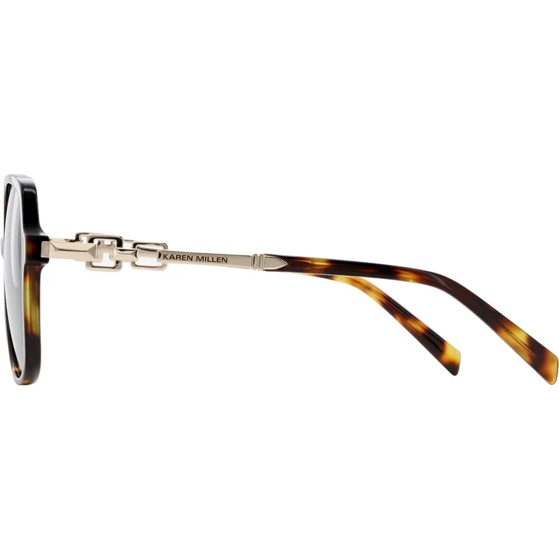 Karen Millen Thea Sonnenbrille | Klassisches Schildpatt
