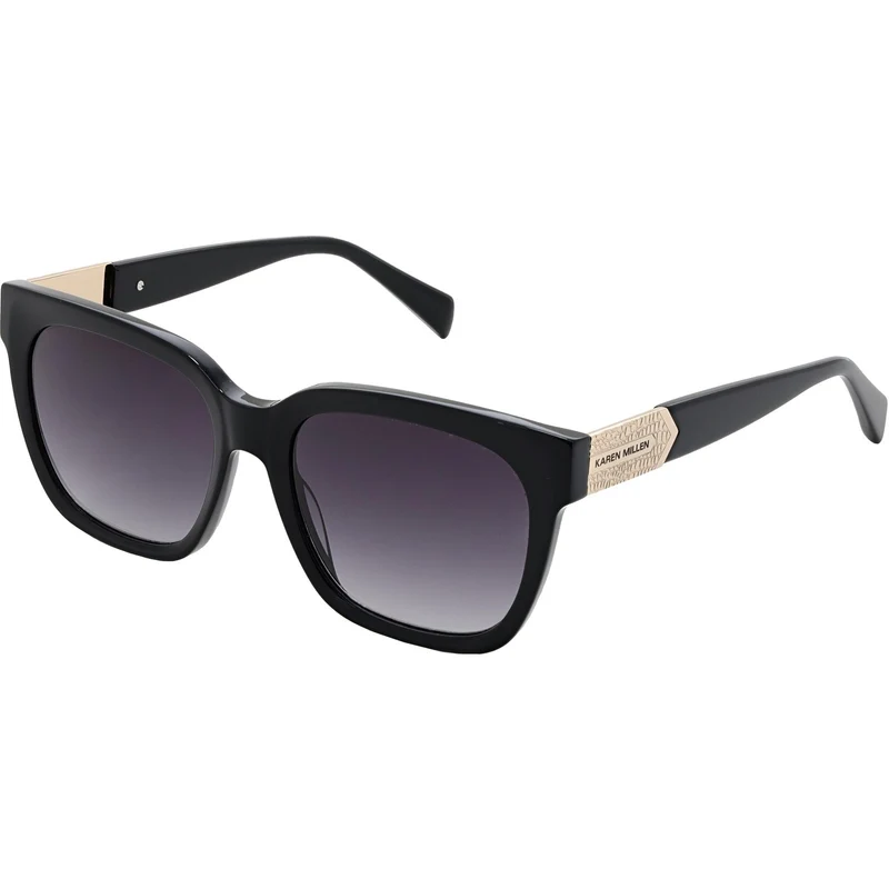 Karen Millen Cleo Sonnenbrille | Schwarz