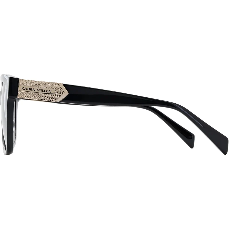 Karen Millen Cleo Sonnenbrille | Schwarz