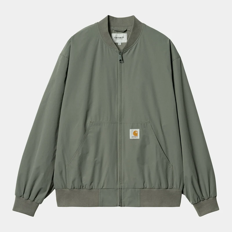 Carhartt WIP Herren Active Bomberjacke - Rauchgrün