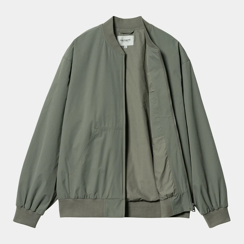Carhartt WIP Herren Active Bomberjacke - Rauchgrün