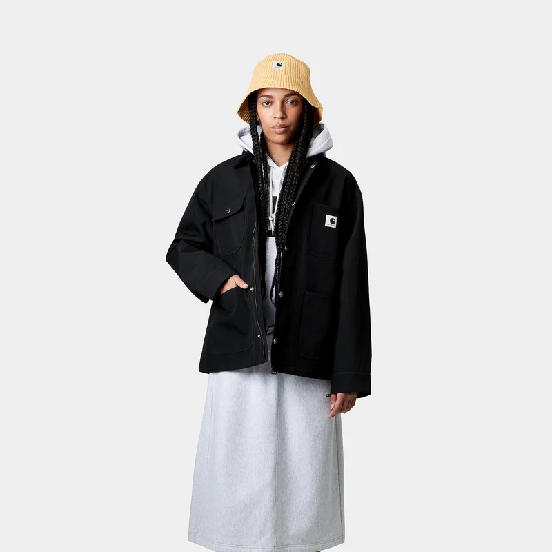 Carhartt WIP Clapton Jacke für Damen | Schwarz