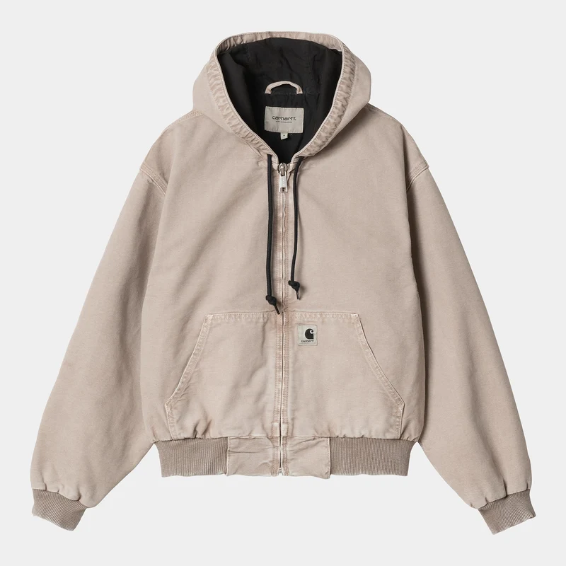 Carhartt WIP Frauen OG Active Dearborn Canvas-Jacke | Dunkelbeige