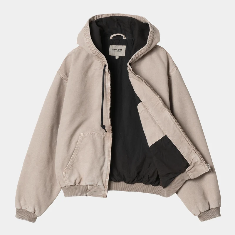 Carhartt WIP Frauen OG Active Dearborn Canvas-Jacke | Dunkelbeige