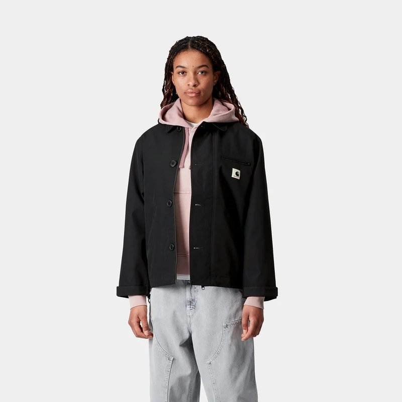 Carhartt WIP Barnett Jacke für Damen | Schwarz