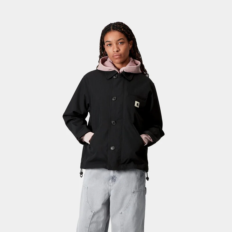 Carhartt WIP Barnett Jacke für Damen | Schwarz