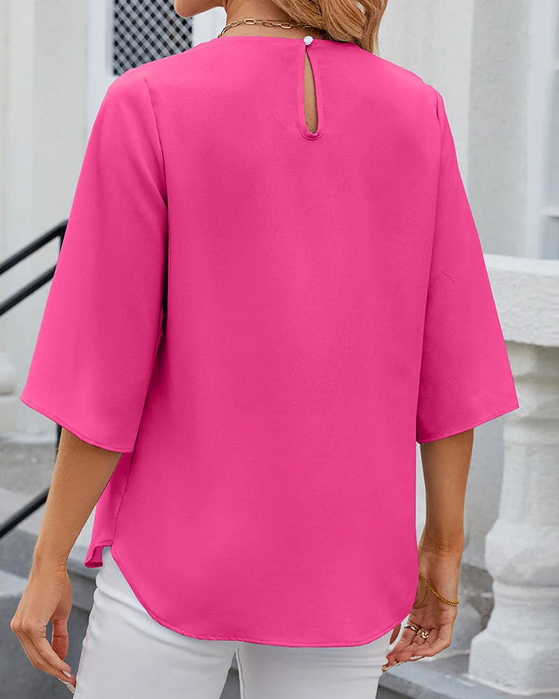 Lysann | Elegantes Halbarm-Top