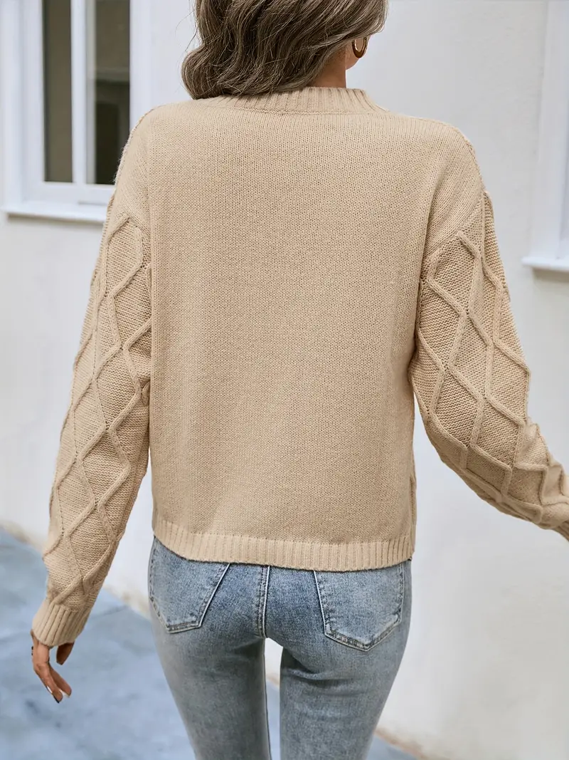 Hanneli | Gestrickter Pullover