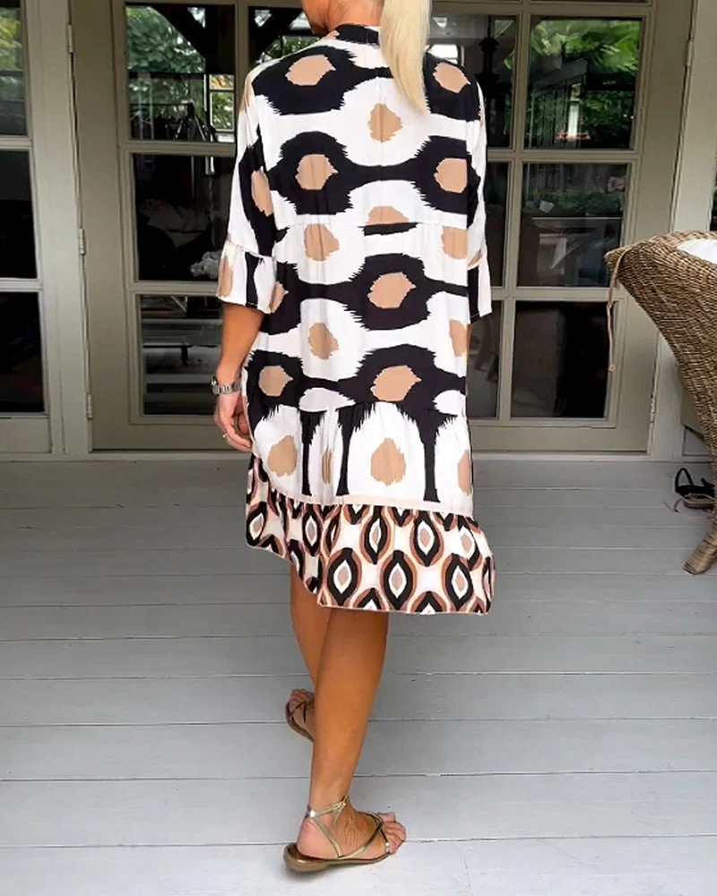 Ledana | Bedrucktes Kleid